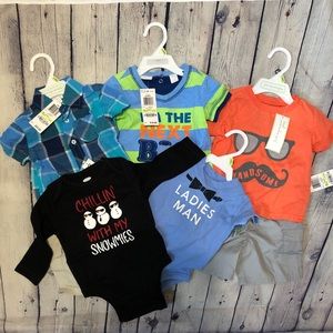 Brand new CARTER & OLD NAVY 3-6 months boy bundle of outfits
